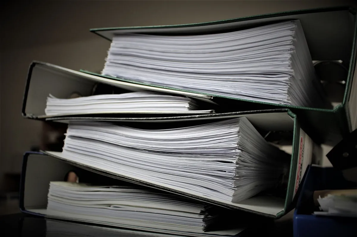 court filing documents