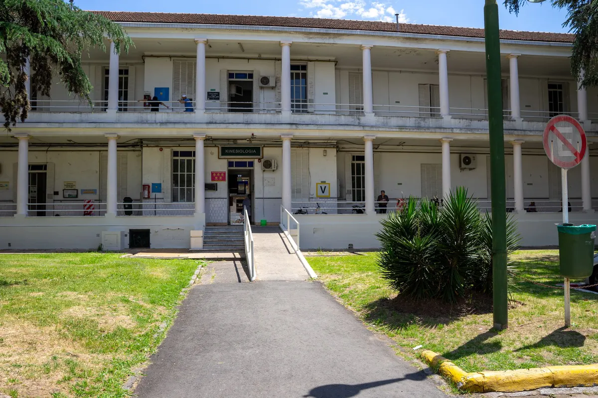 psychiatric hospital entrance