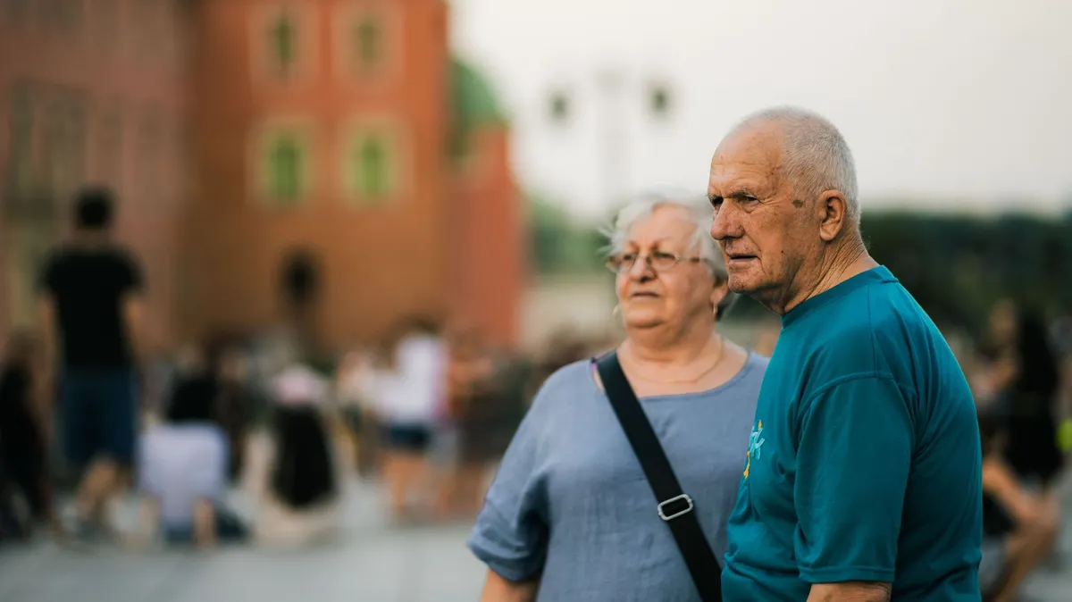 concerned citizens watching news