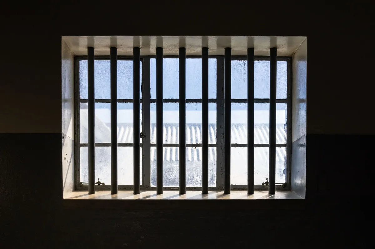 prison cell bars