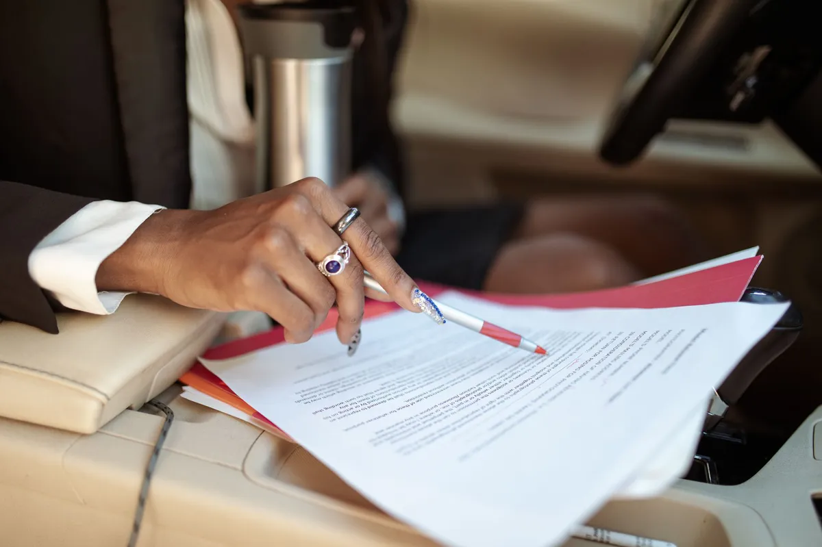 legal documents and transportation equipment
