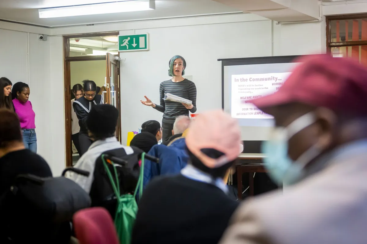 community meeting on development