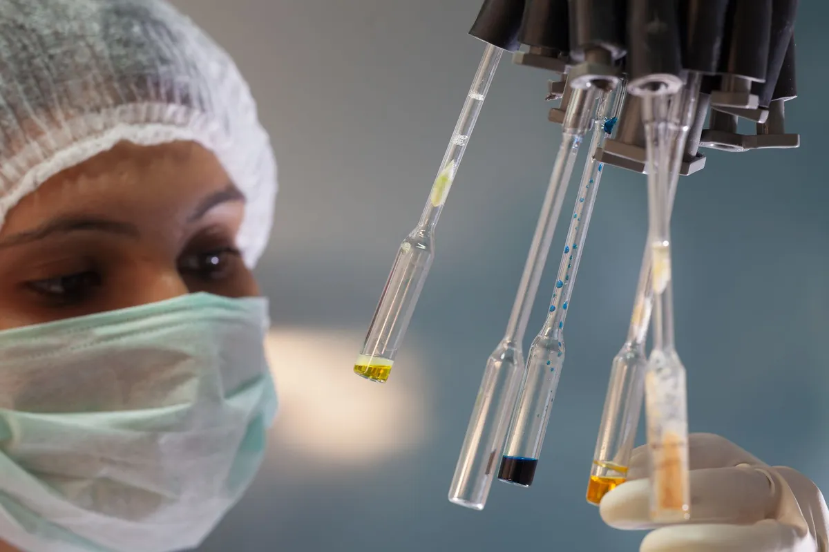 testing laboratory for Ebola