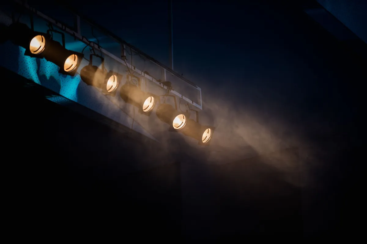 theater stage spotlight