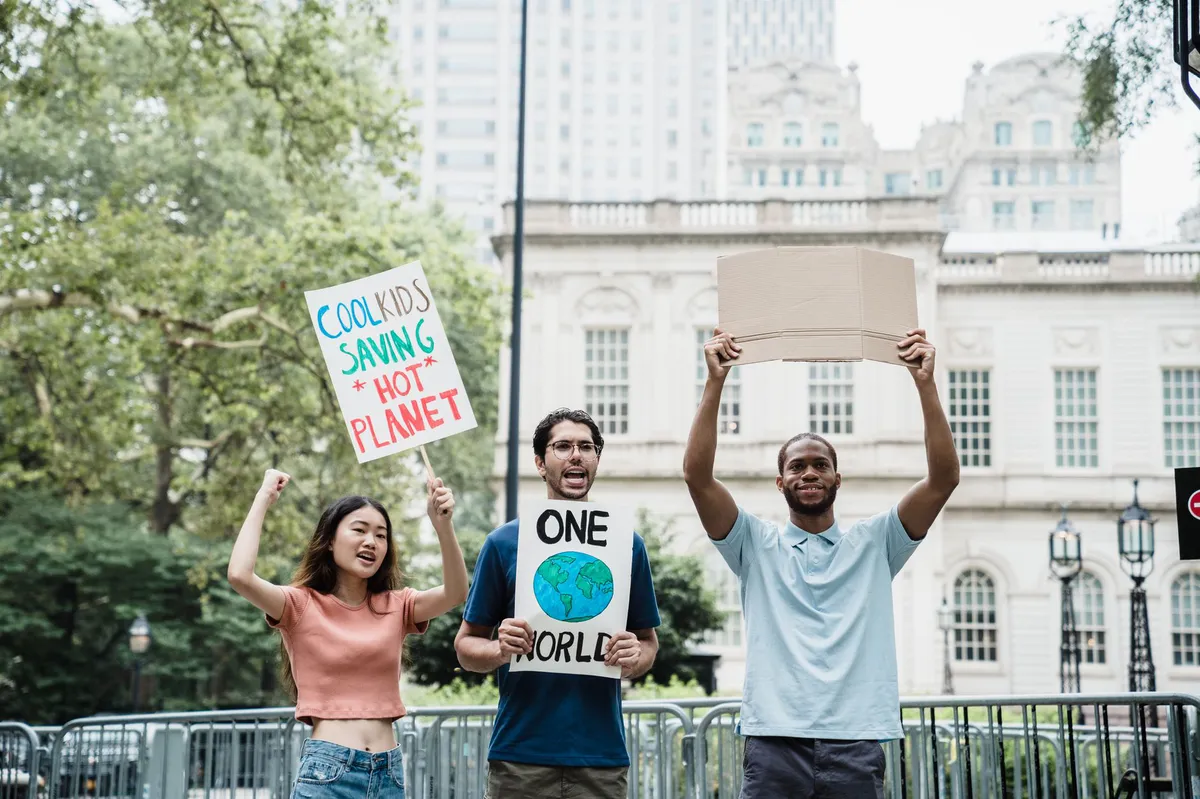 environmental protest signs