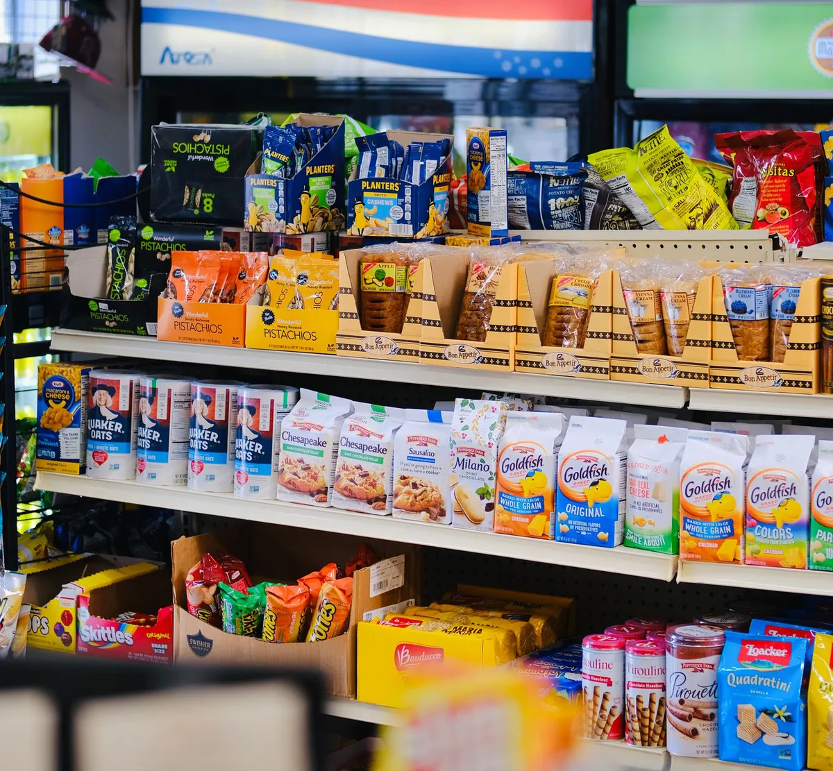 processed food display
