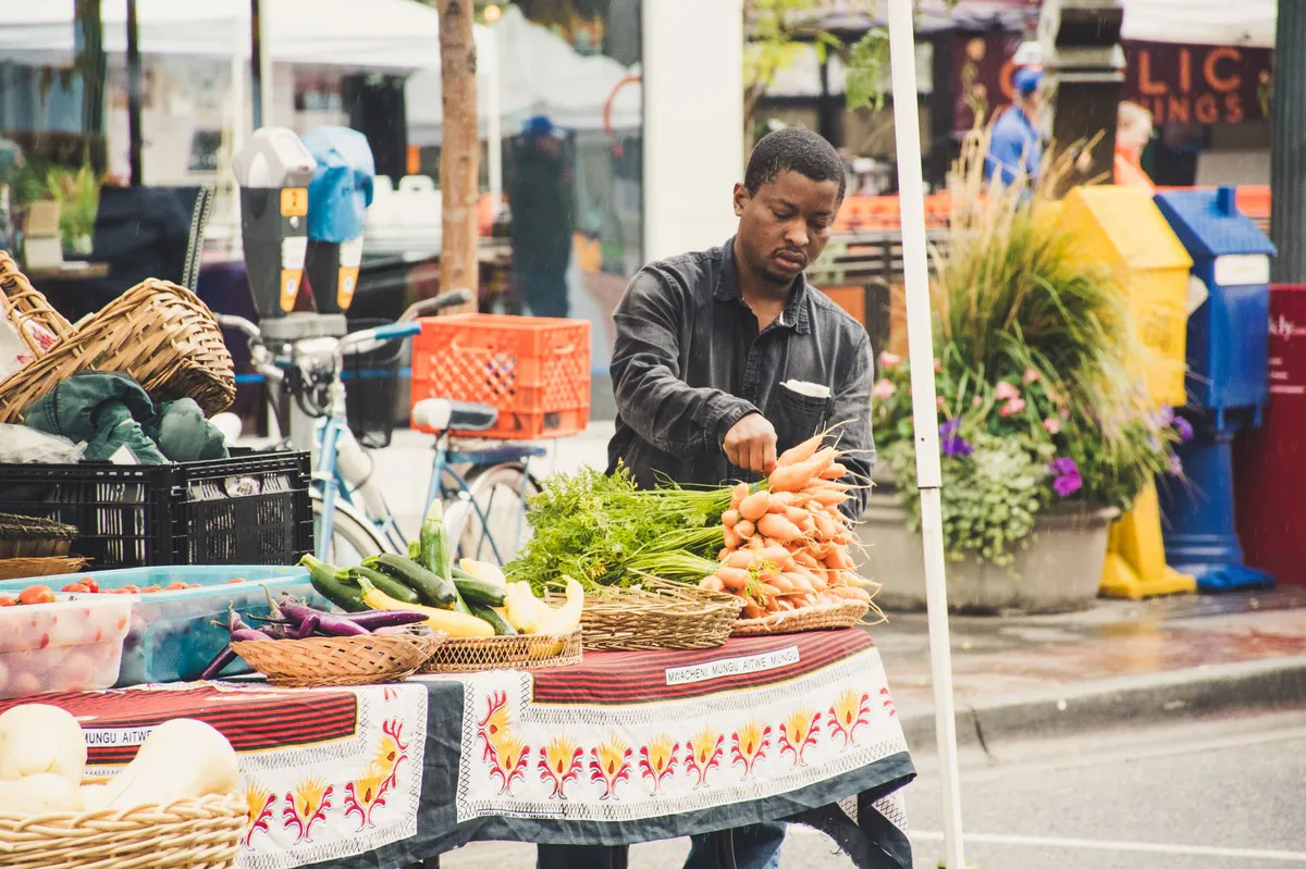 farmers market in Madison