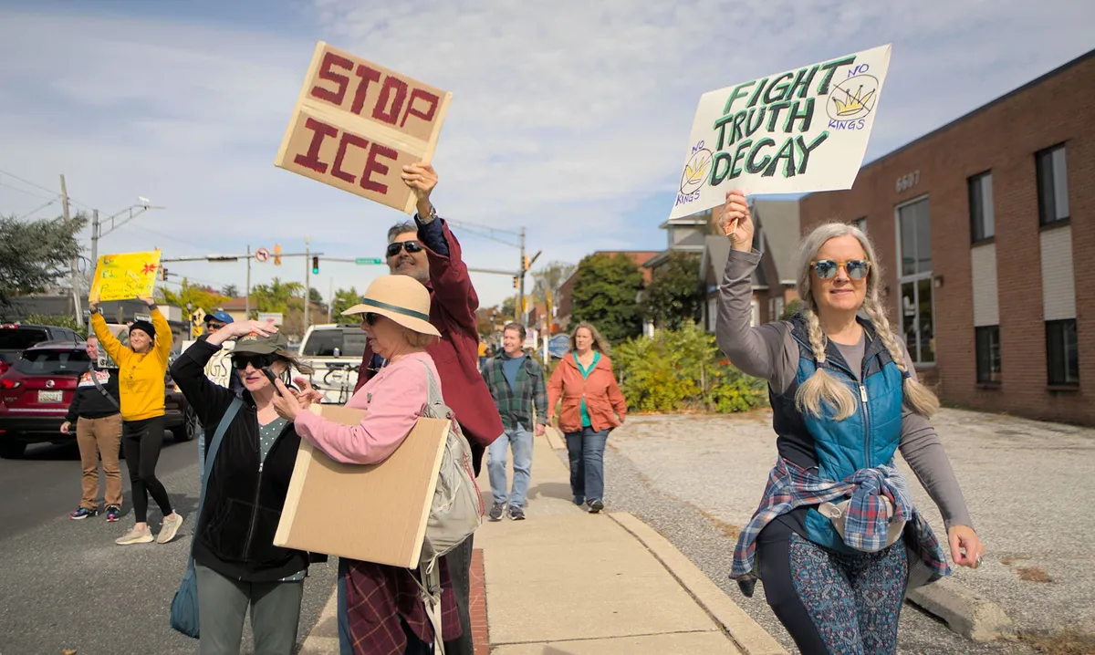 ICE facility protest
