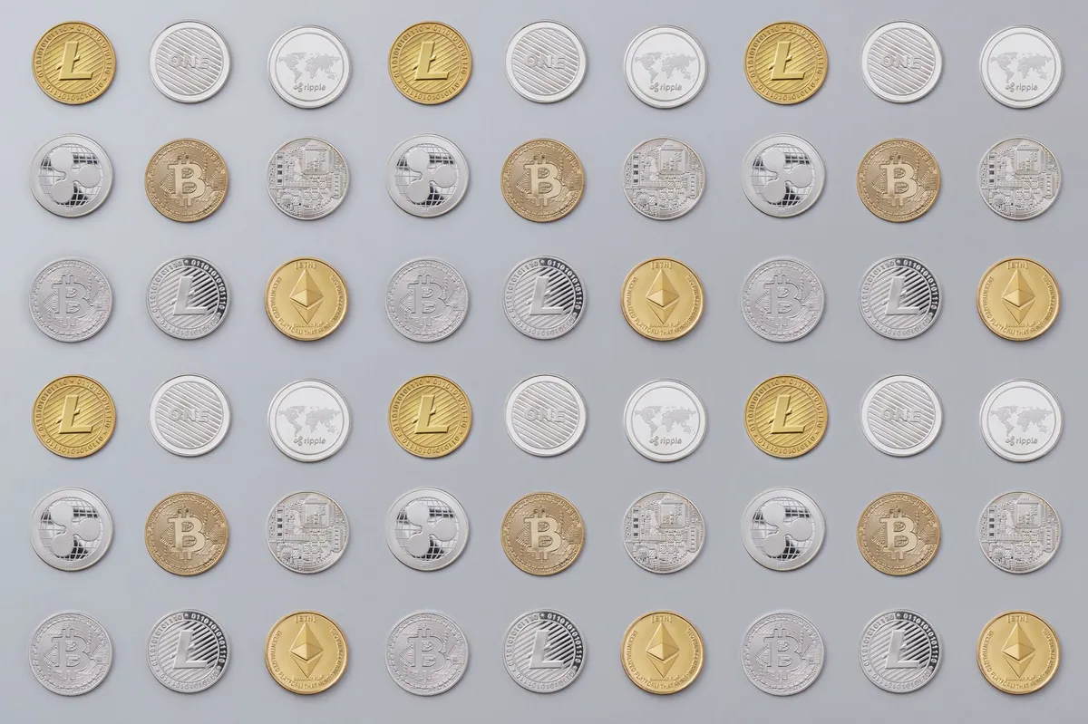 cryptocurrency exchange concept