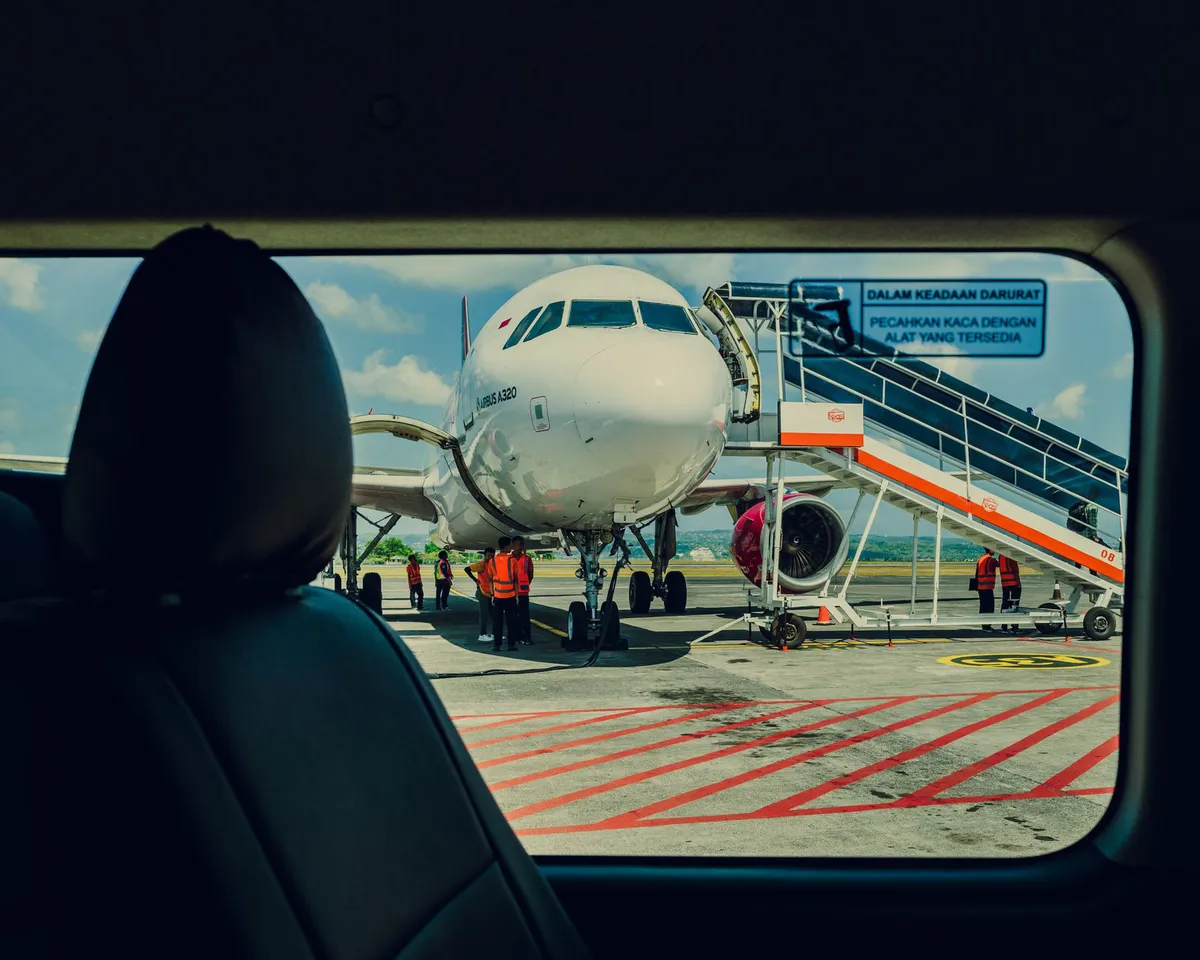 travelers at airport