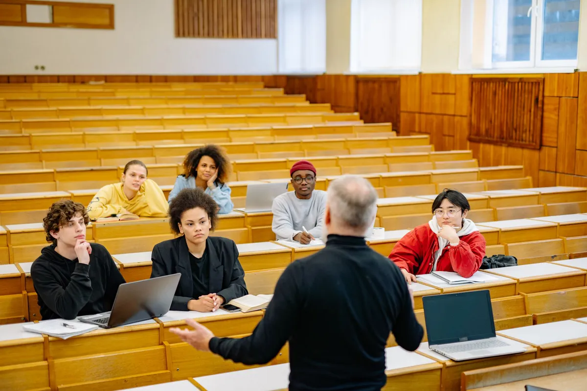 university lecture hall