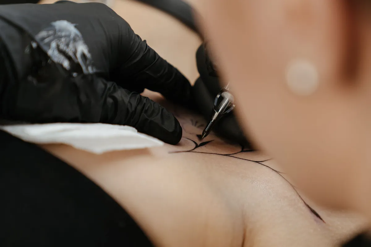 tattoo close-up