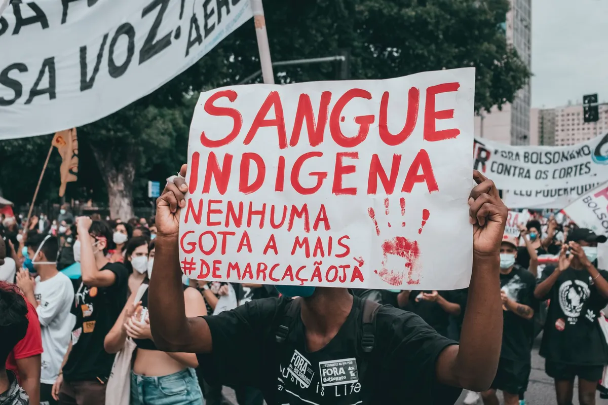 Indigenous rights protest