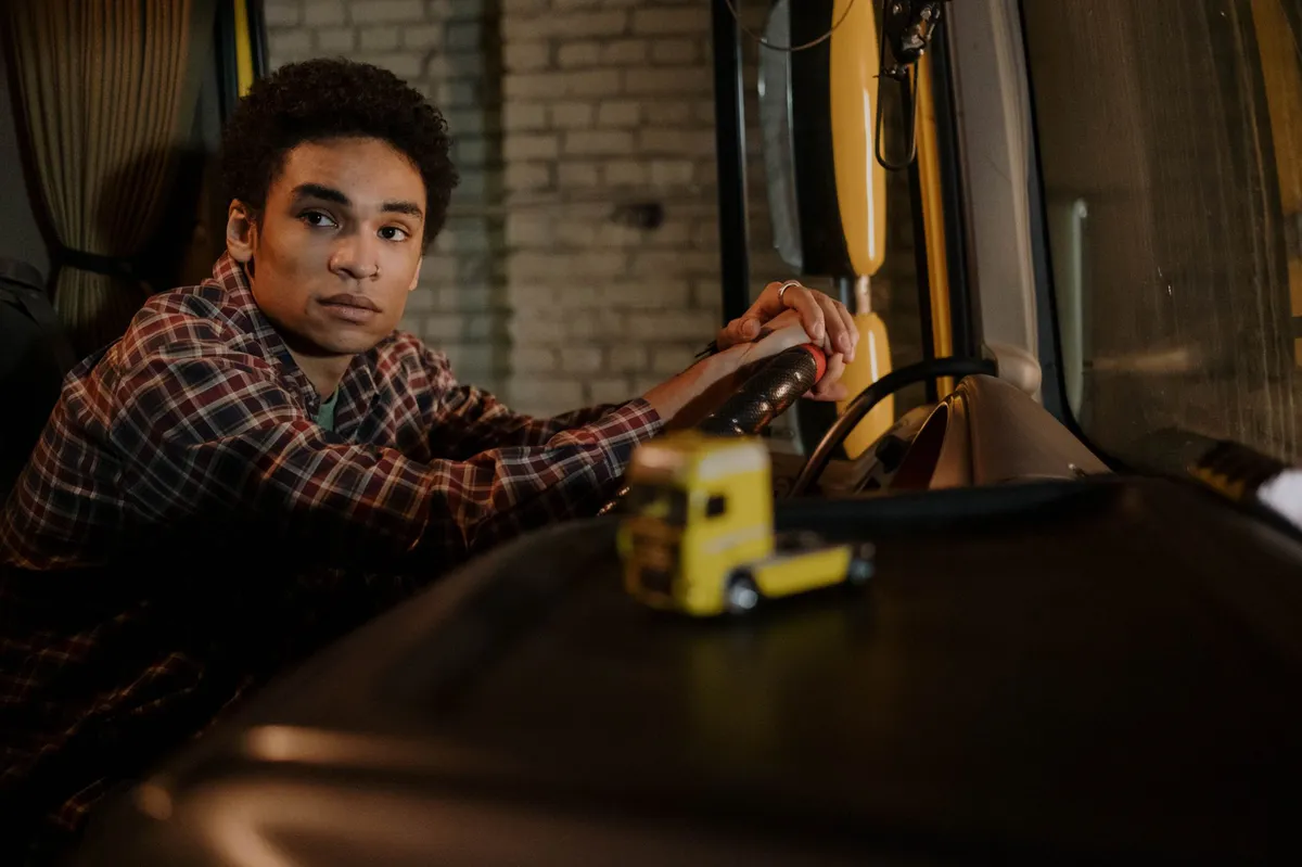 truck driver training session