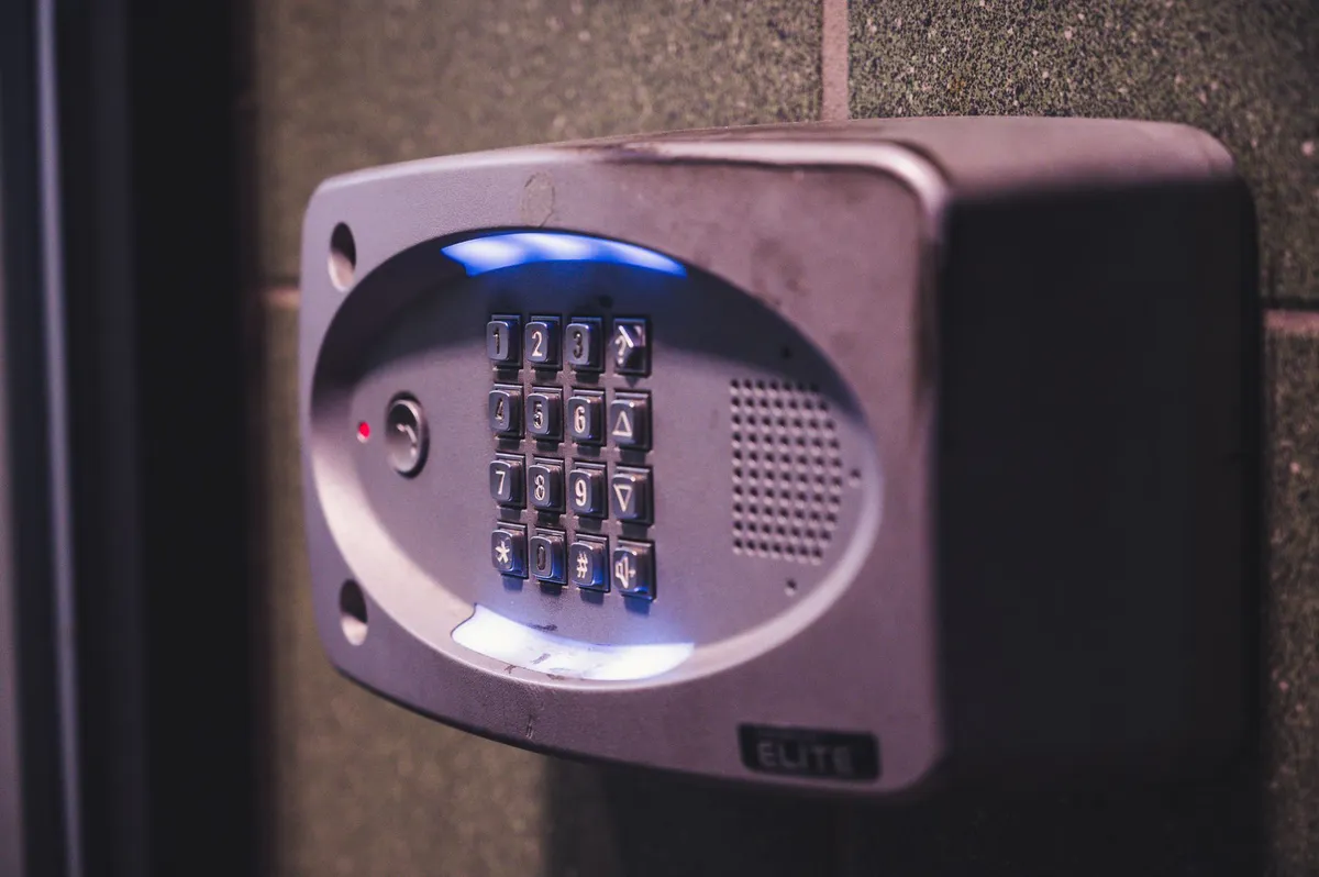 digital lock security