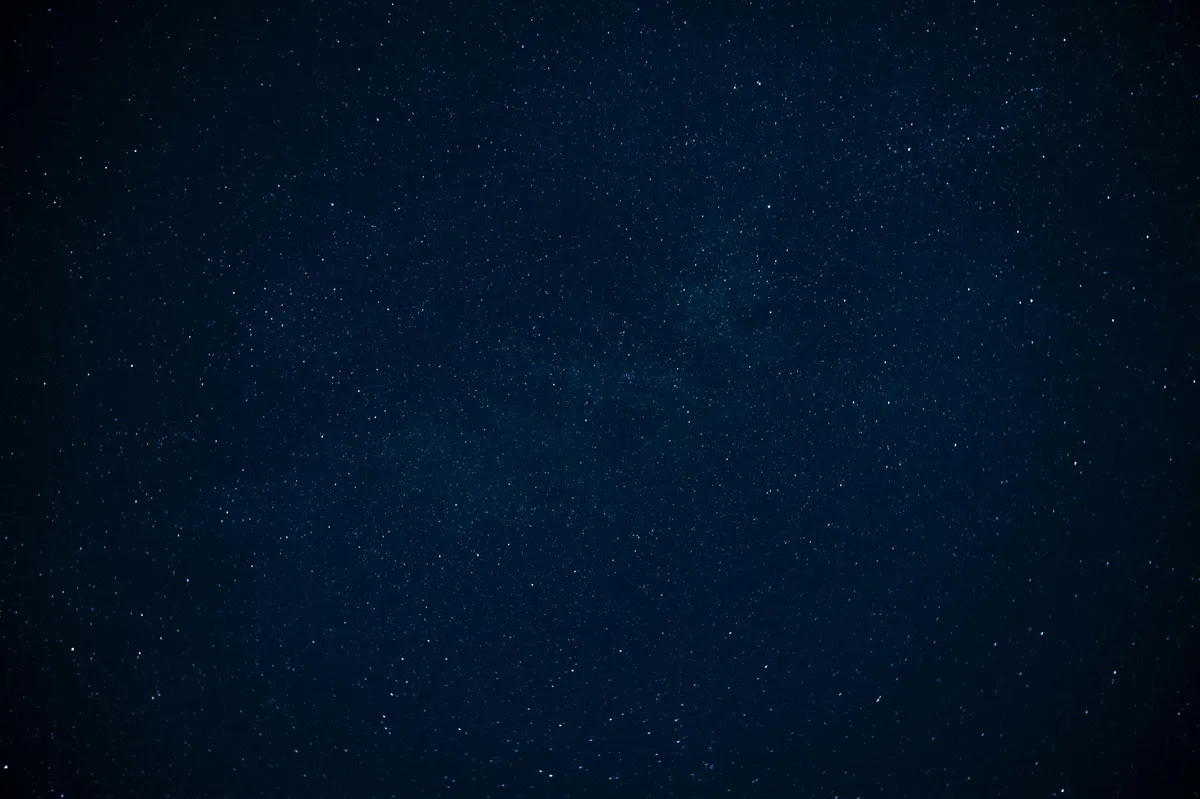 night sky with stars