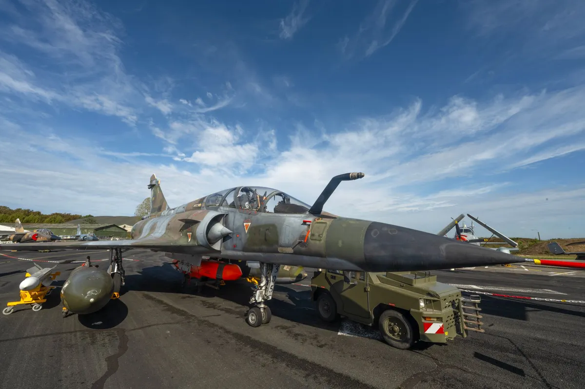 military aircraft on tarmac