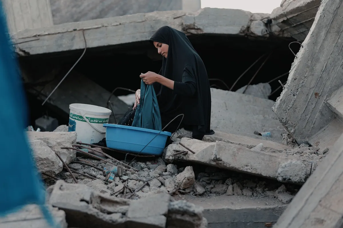 Gaza airstrikes aftermath
