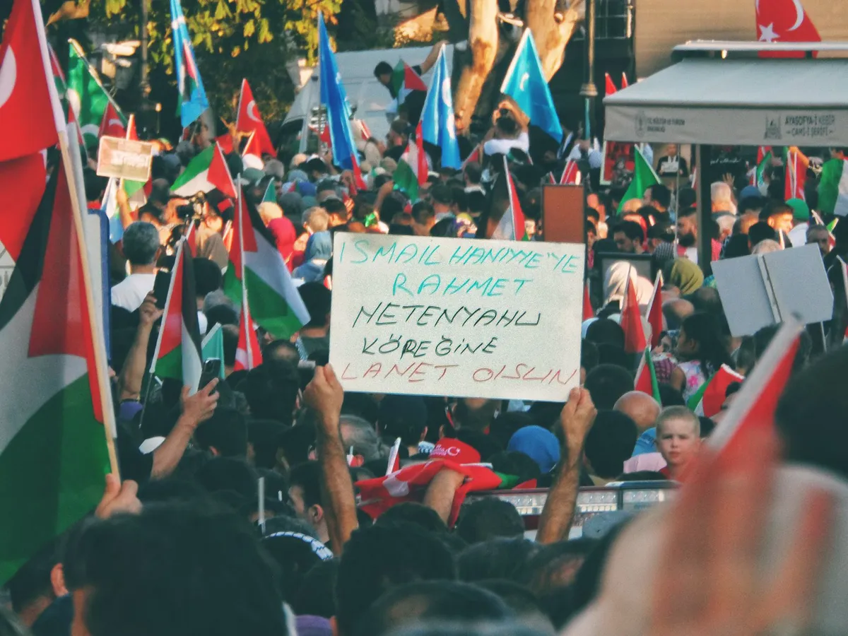 political campaign rally