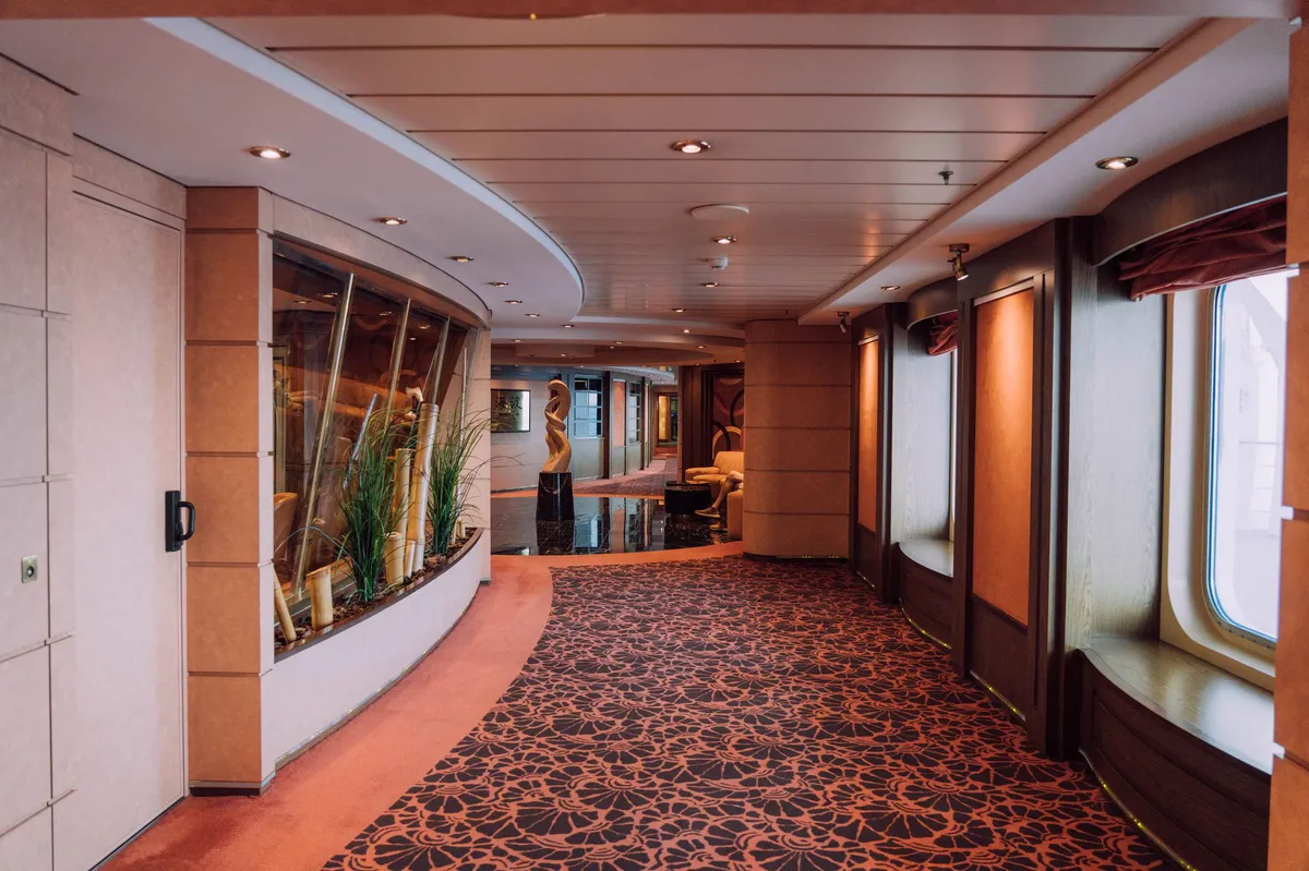 cruise ship interior