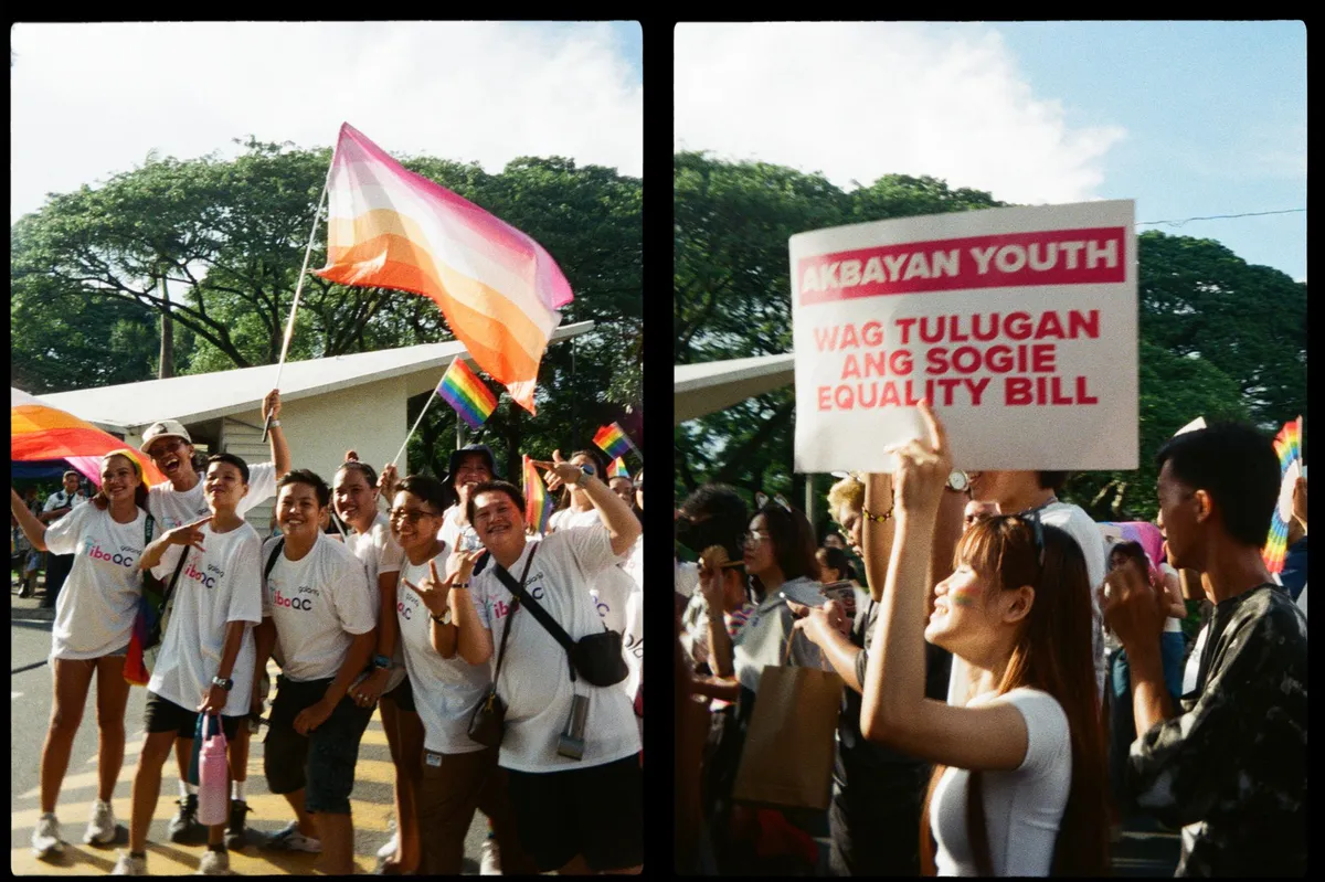 LGBTQ+ community gathering