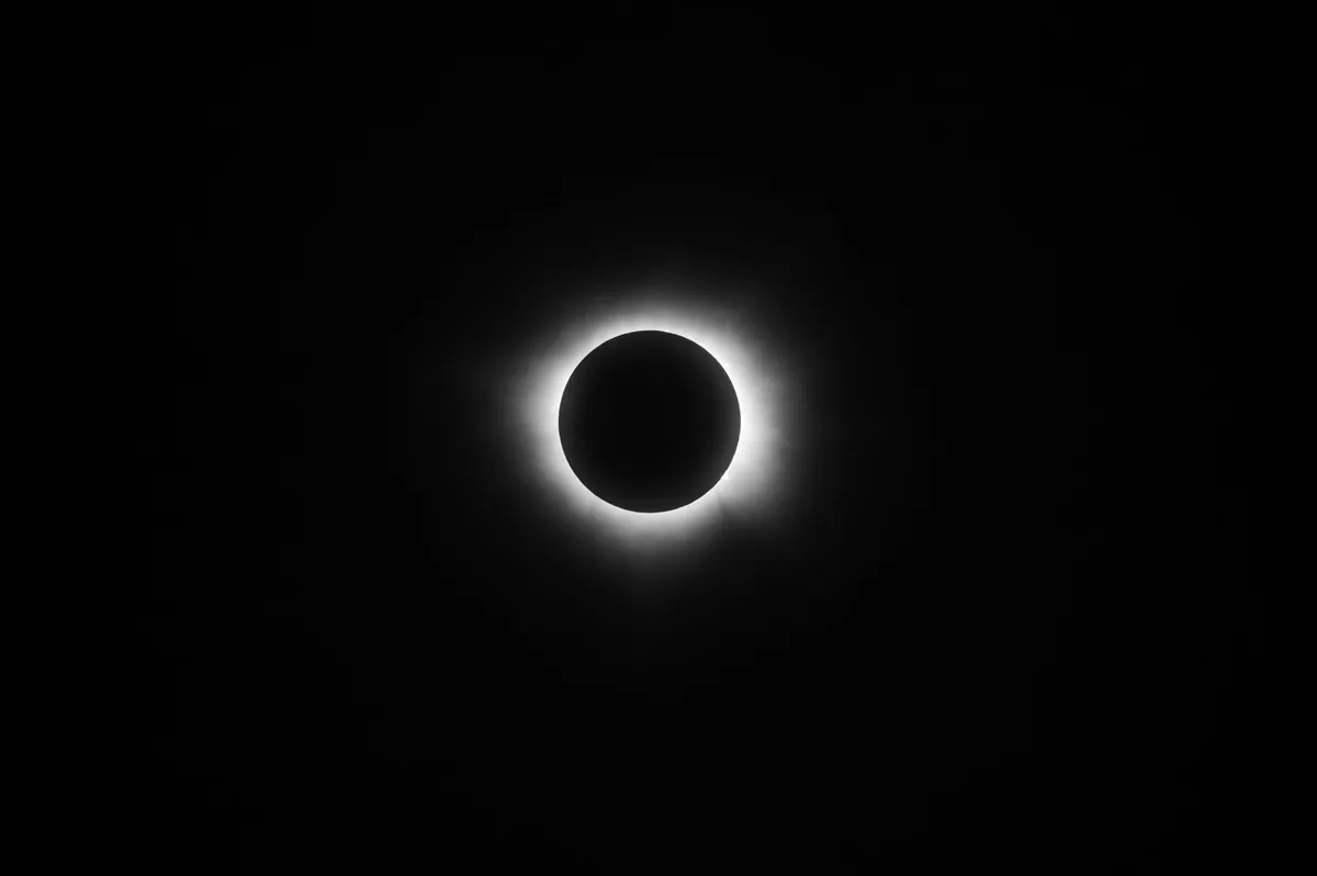total solar eclipse spectacle
