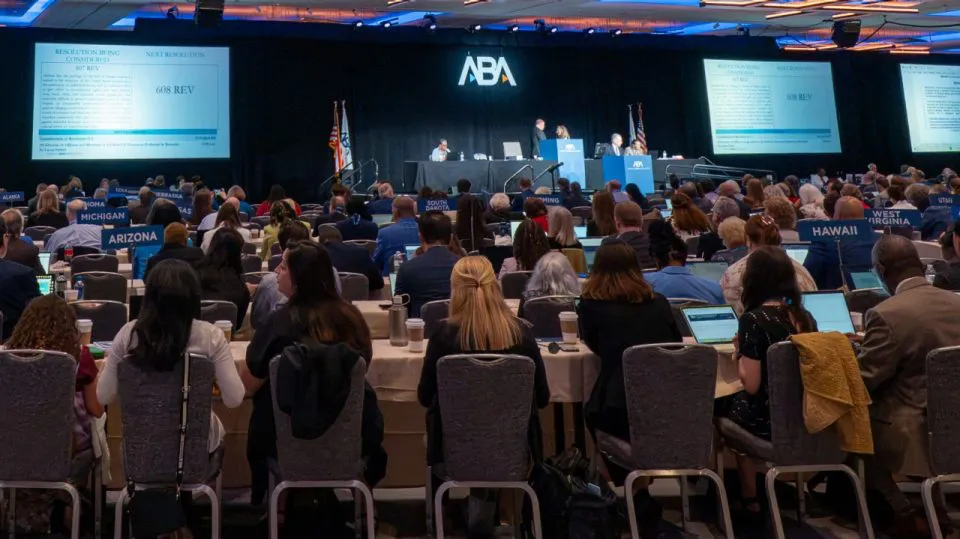 ABA House Approves Key Policies on Independence and Education