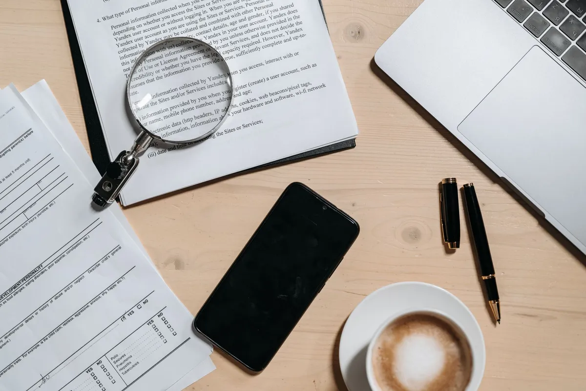 AI technology analyzing contracts