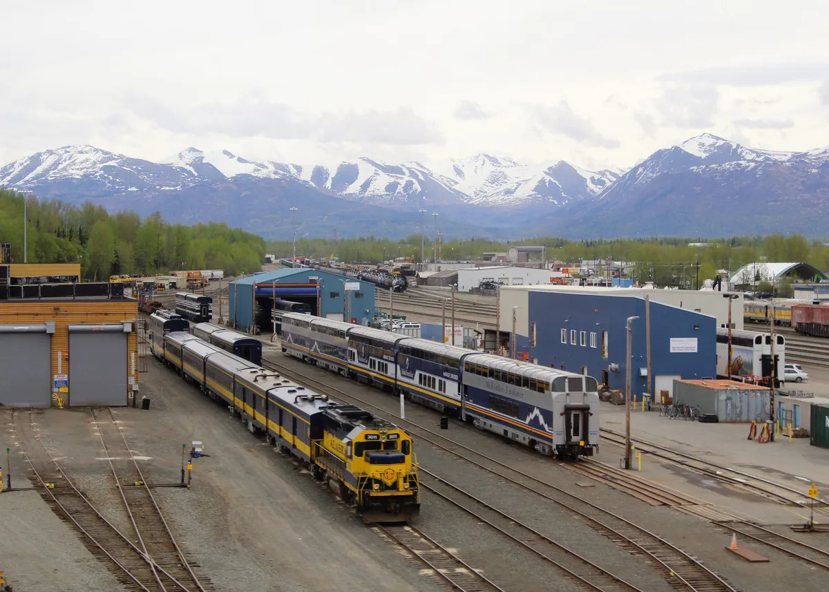 Anchorage cityscape