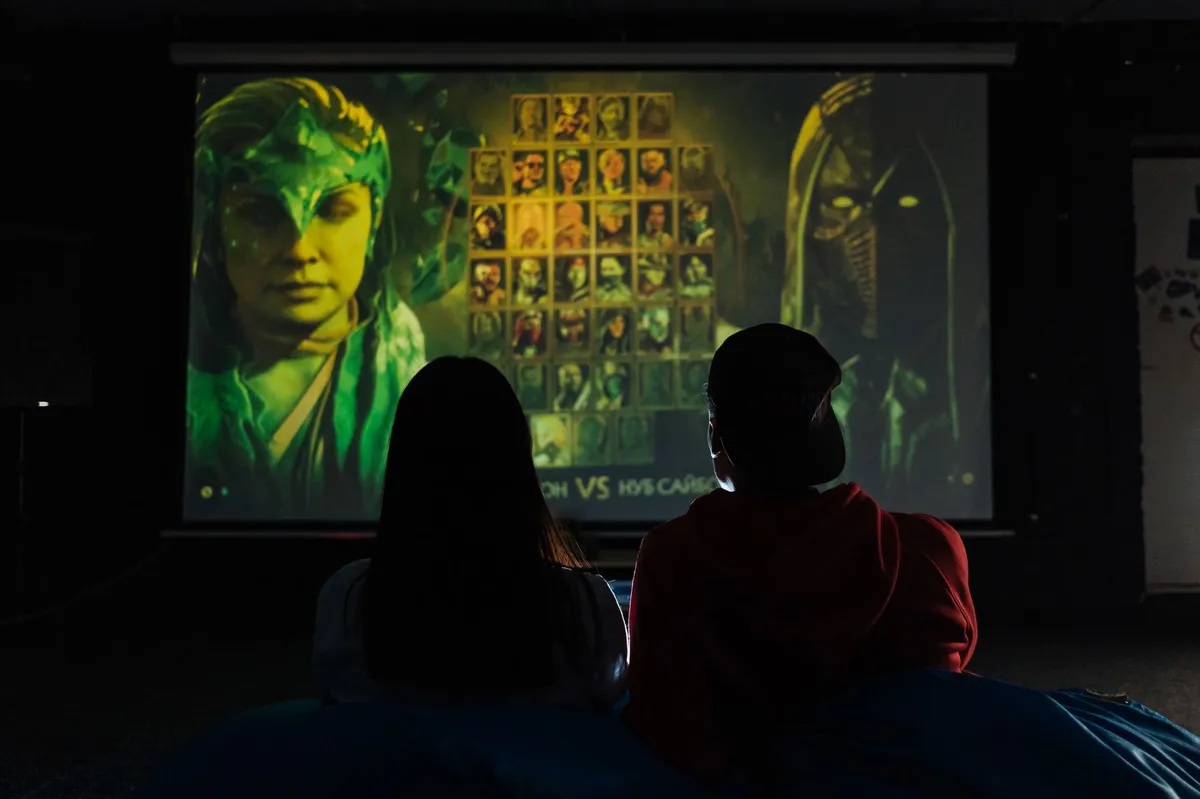video game characters on a screen