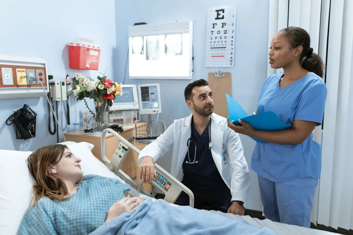 nursing staff in hospital
