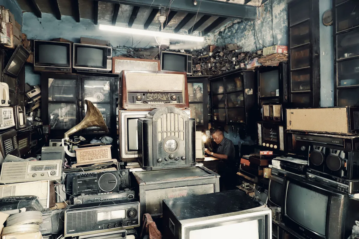electronics store