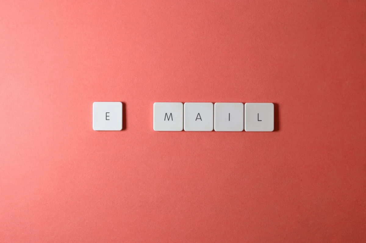 email correspondence concept
