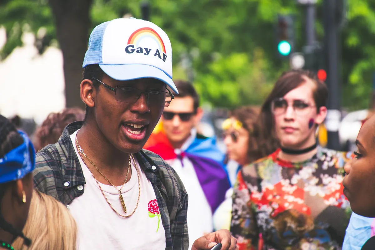 LGBTQ+ pride parade
