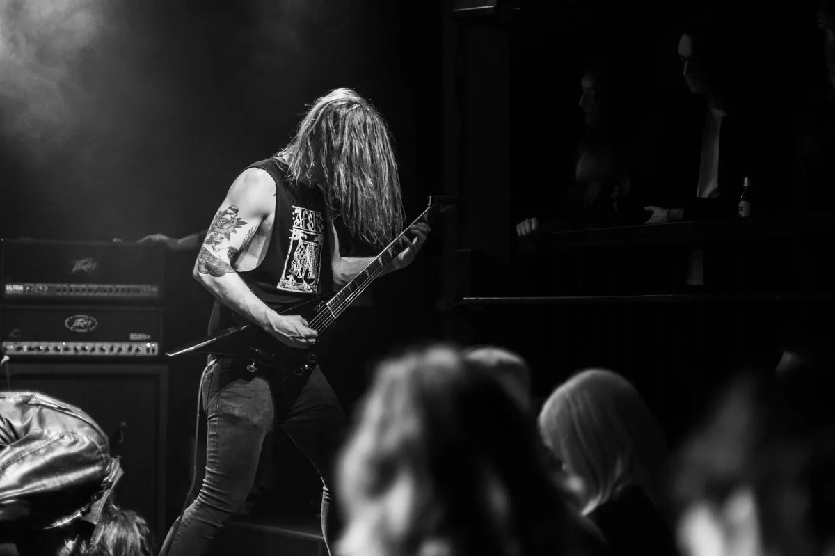 famous metal band live performance