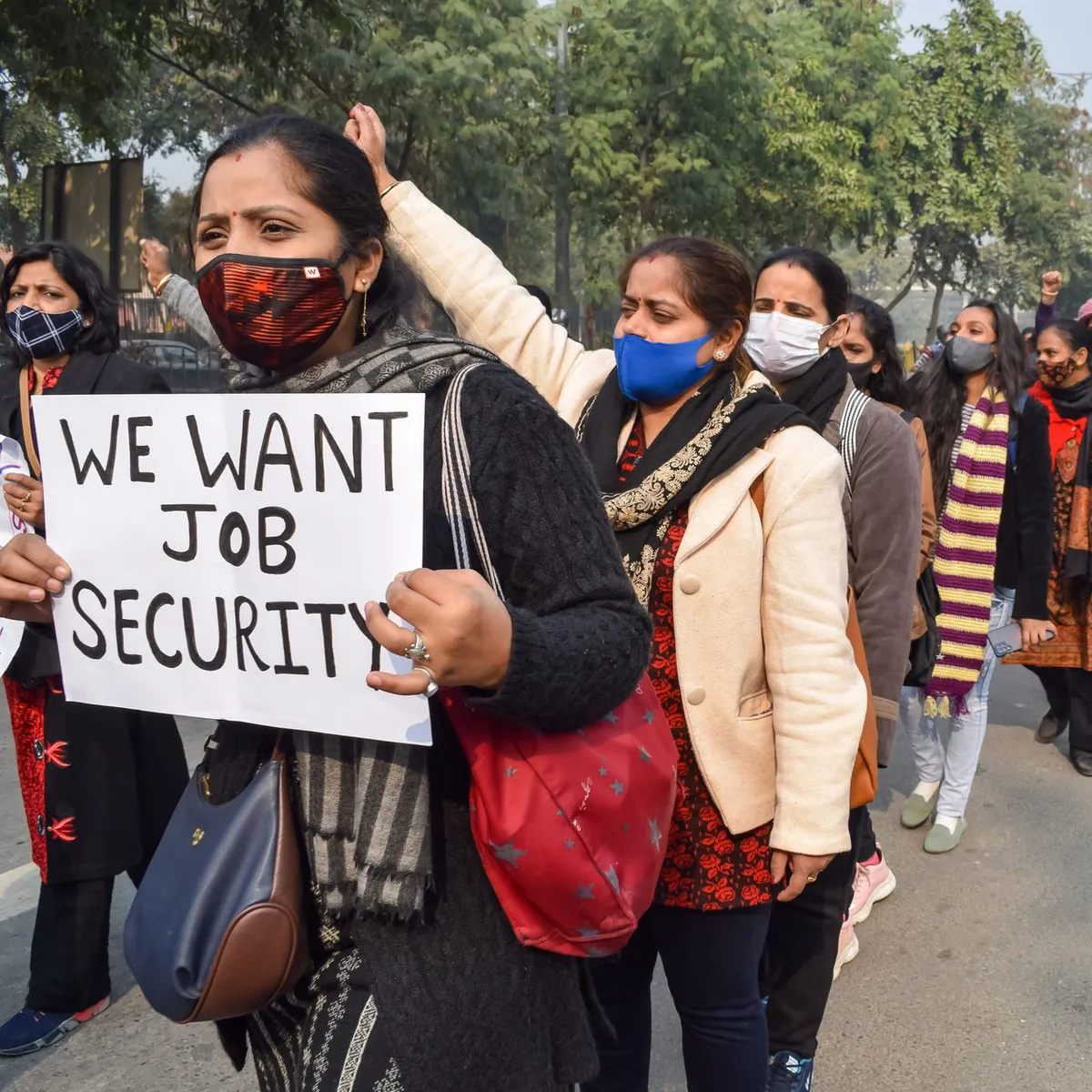 employment rights protest