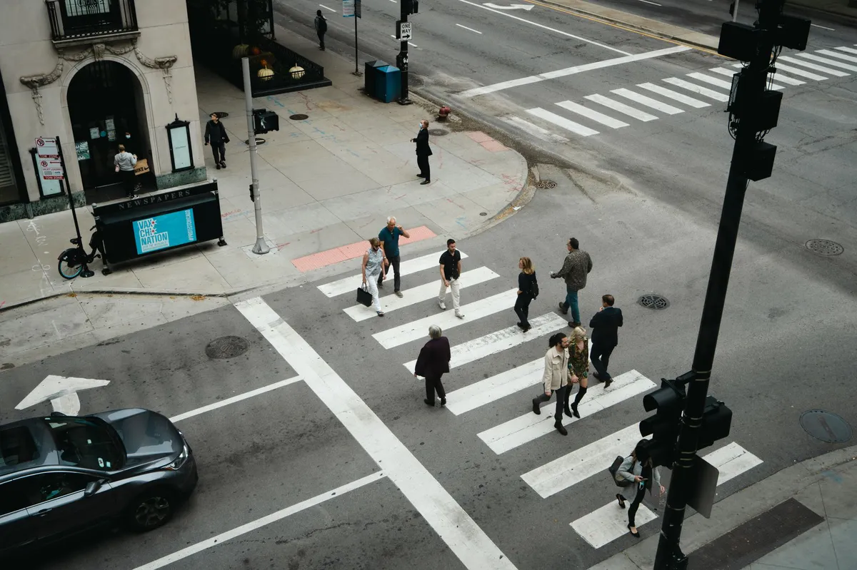 pedestrian crosswalk accident