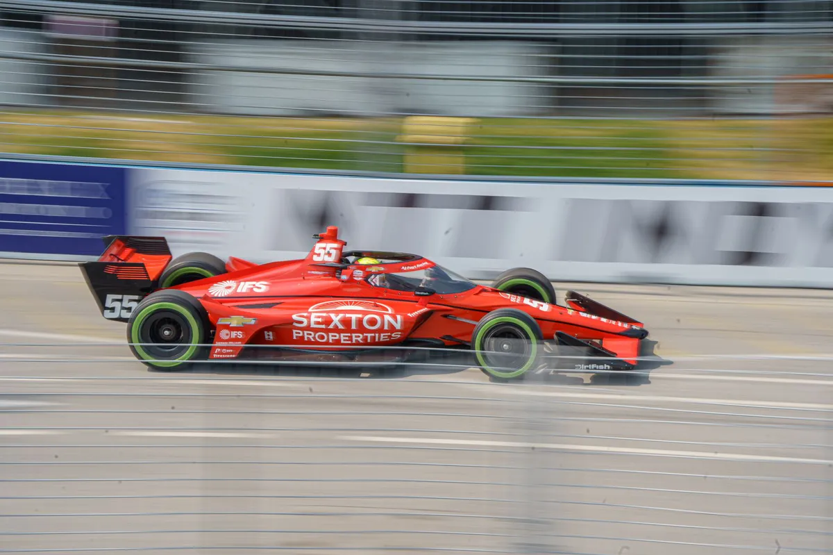 IndyCar race excitement