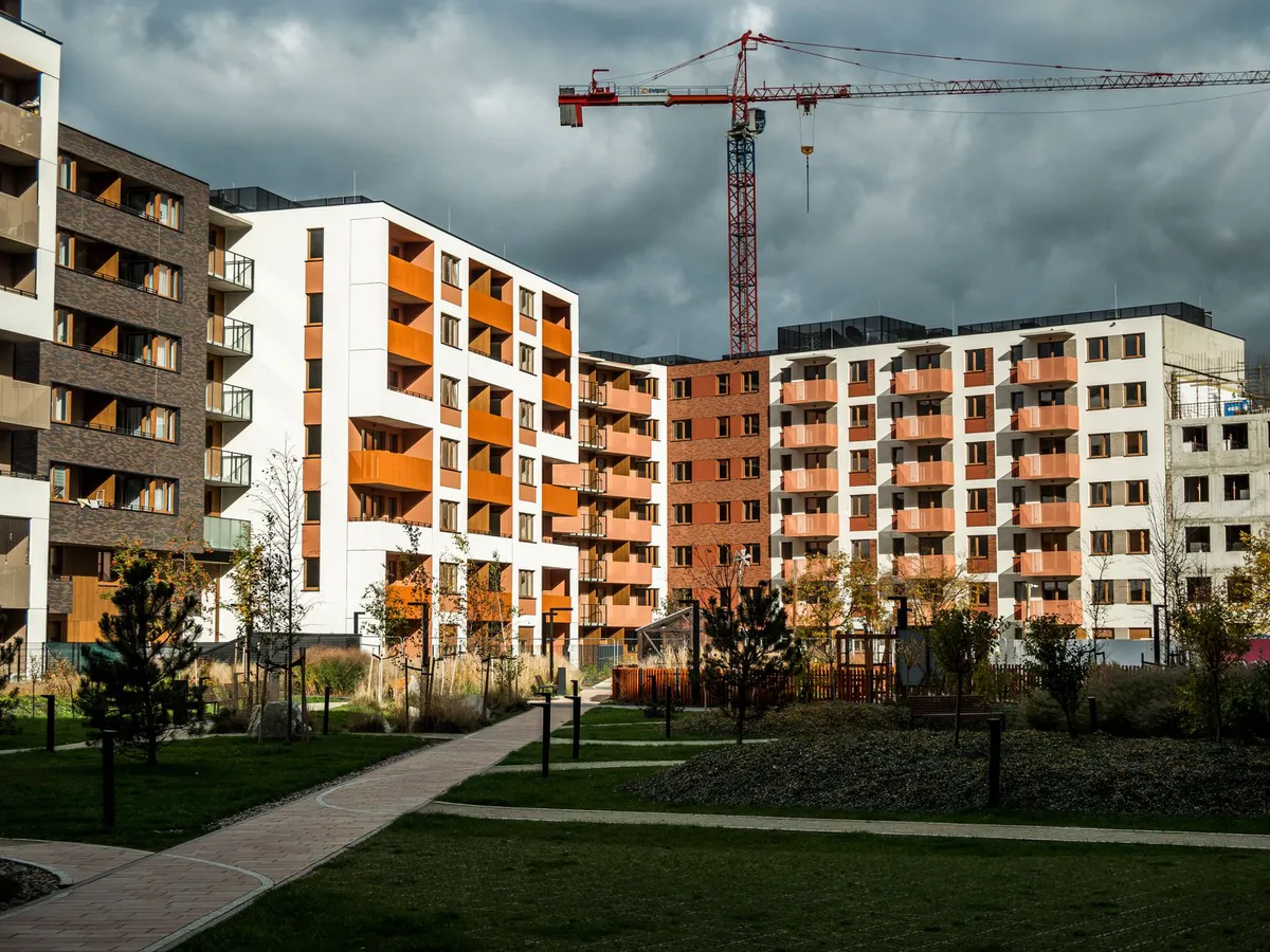 senior housing project exterior