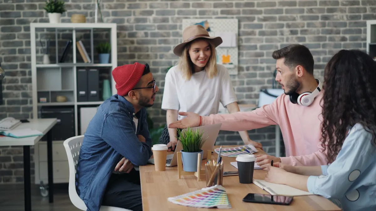 team collaboration meeting
