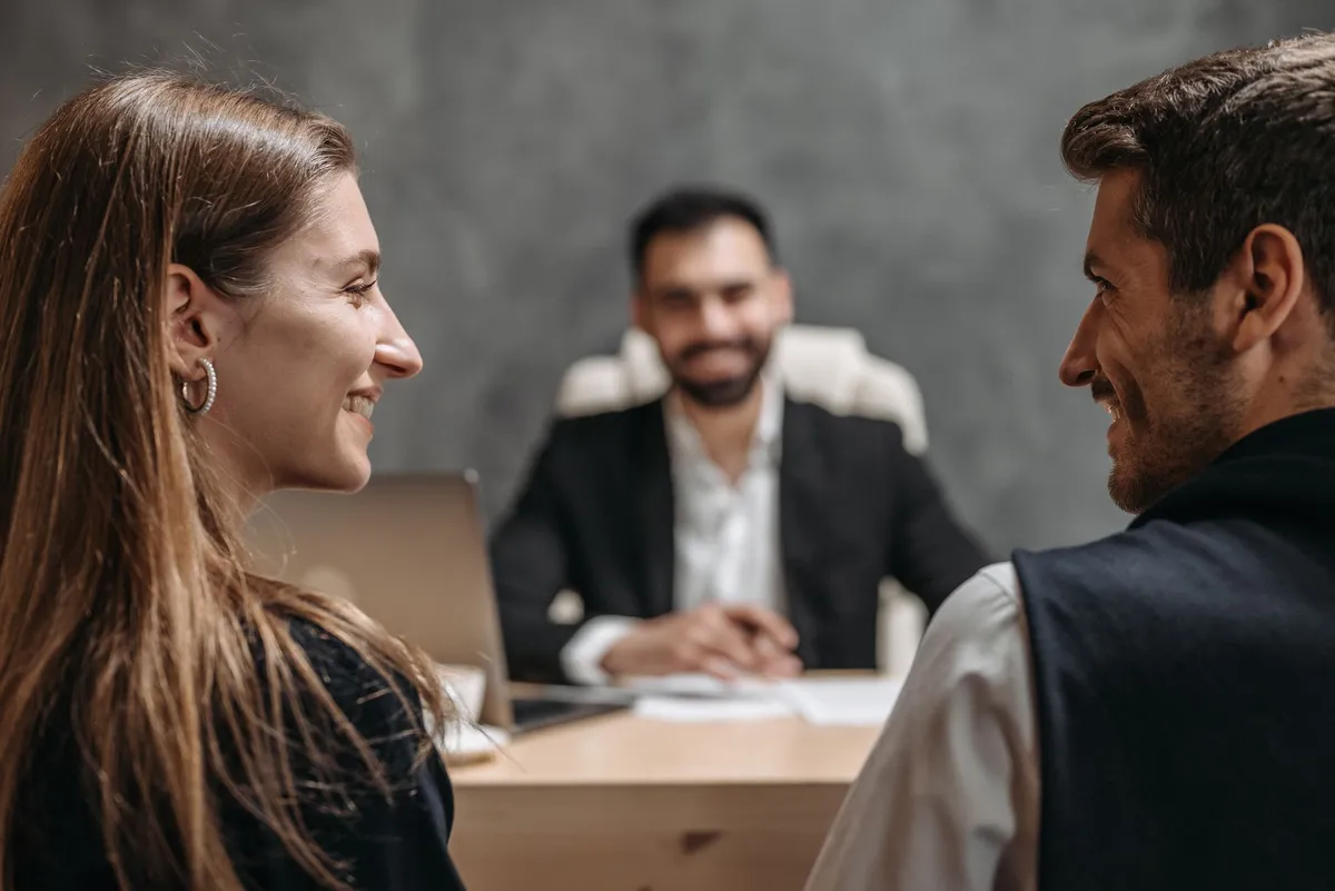 business meeting with legal advisor