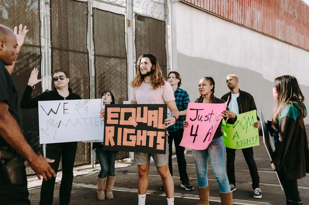 civil rights protest