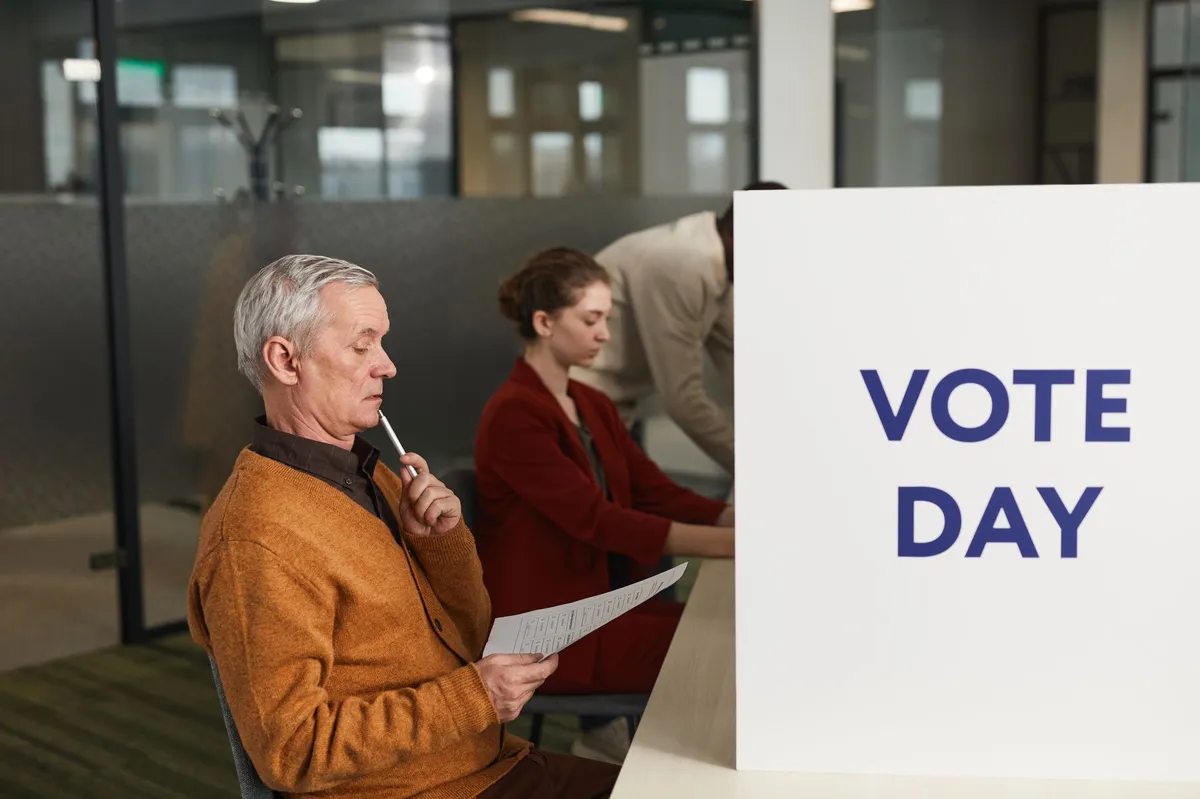 election day polling station