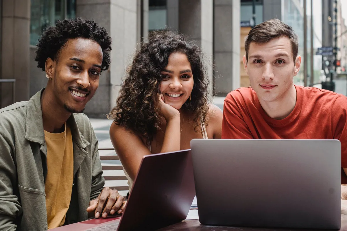 law students using technology