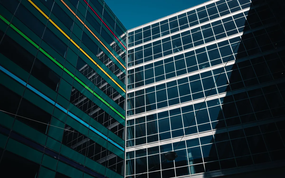modern office building