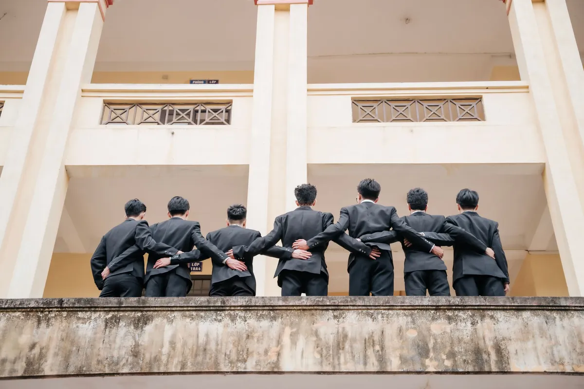 college fraternity gathering