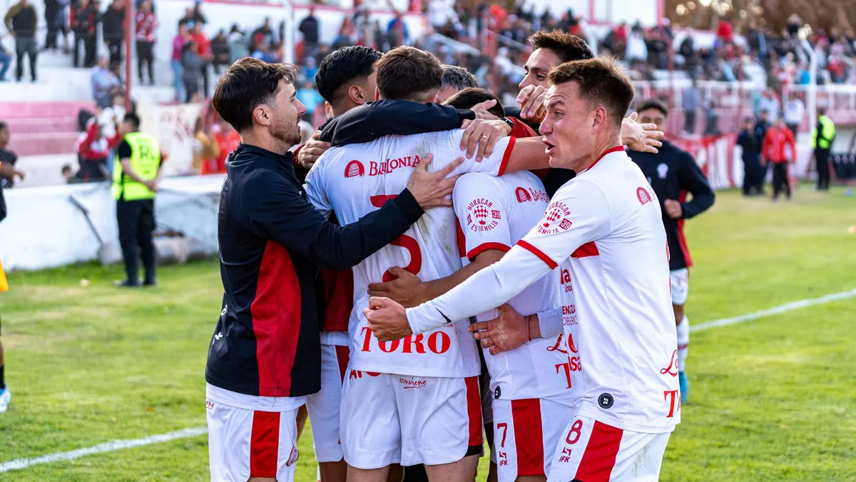 football team celebration