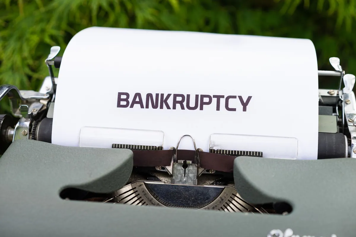 bankruptcy concept image
