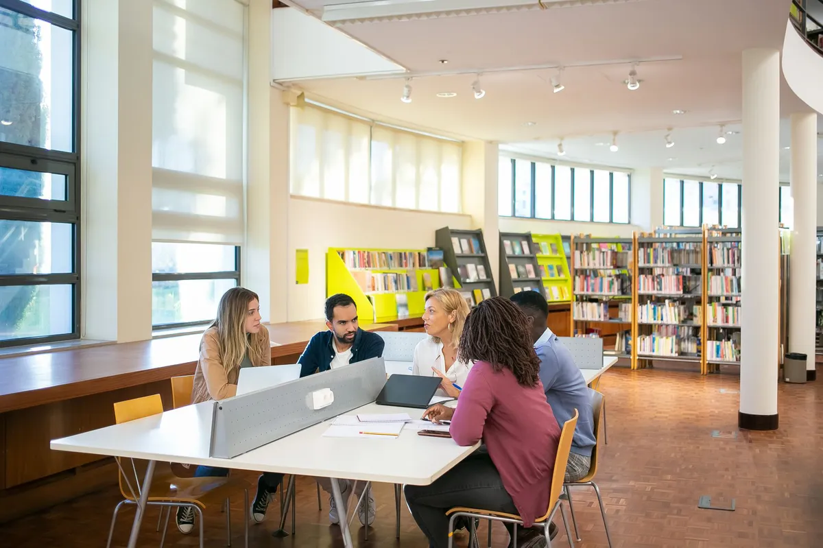 diverse law students collaborating