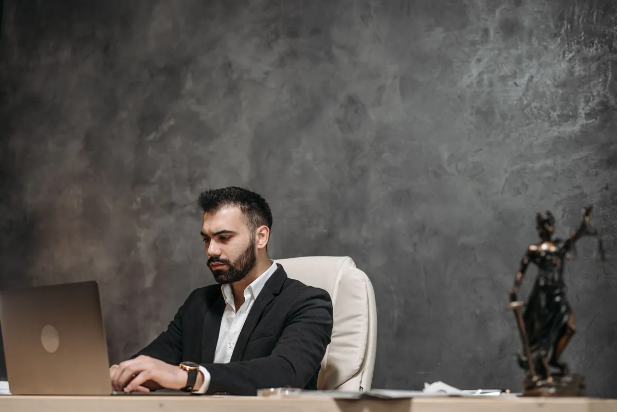 legal office with technology